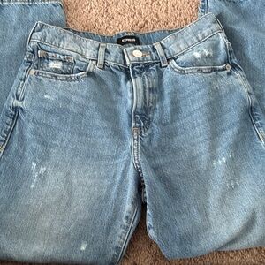Express Denim Jeans in Light Blue
